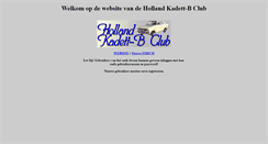 Desktop Screenshot of kadett-b20.nl